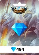 Mobile Legends Bang Bang 494 Elmas